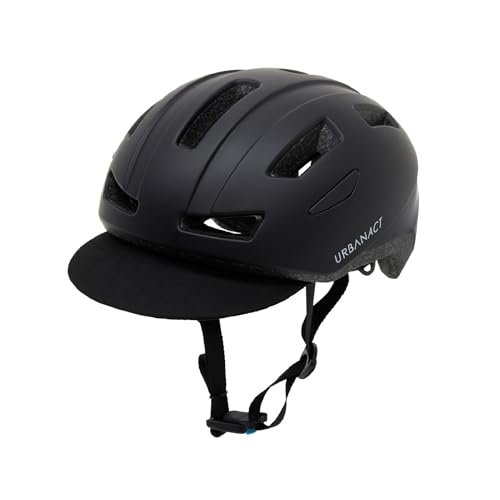 【公式】アイデス アーバンアクト ブラック|自転車用 ヘルメット ジュニア 軽量 通気 SGマーク付