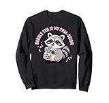 Photo Gallery kawaii boba tea raccoon bubble tea è la mia zampa felpa Photo Gallery kawaii boba tea raccoon bubble tea è la mia zampa felpa