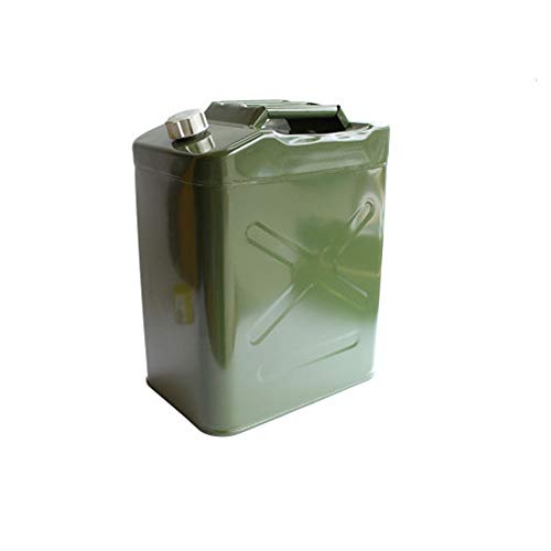 XuQinQin Portable fuel tank, 10L, 20L, 30L, 35L, 40L European thickened petrol cans, iron drums, spare fuel tanks, various vehicles and small vessels gasoline container (Color : 35L)