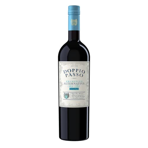 Doppio Passo Primitivo Alternativa, alkoholfreier Rotwein aus Italien (1 x 0,75l) Cover