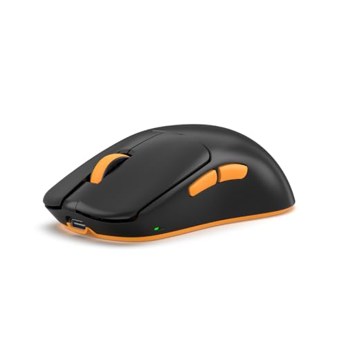 Image of Cosmic Byte Velox 39g Ultra-Light Tri-Mode Gaming Mouse | PixArt PAW3395 Sensor | 26,000 DPI | 650 IPS | 50G Acceleration | Paracord Cable | PTFE Feet | 1000Hz Polling | 230mAh Battery (Black)
