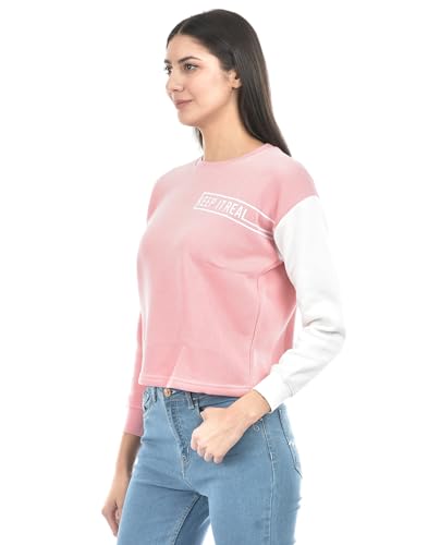 Image of Numero Uno Women Color Blocked Sweatshirt