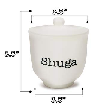 Twerp Sugar Bowl | Cute Ceramic Shuga Dish with Lid | Perfect Hostess Gift or Housewarming Gift - Image 4