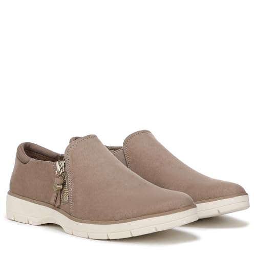 Dr. Scholl's Women's Nice Day Now Loafer Flat Mocha Taupe Microfiber 7 M - image 7