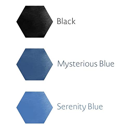 Waterman Fountain Pen Ink Cartridges 8-pk, Serenity Blue