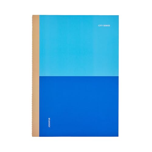 Image of City Series A4 Unruled Notebook | Softcover, 160 Pages, 68 GSM | Plain Register Notebook for Office, School & College Use | Jodhpur