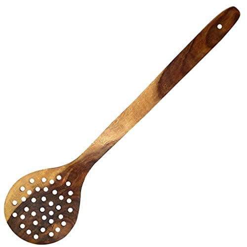 Image of Foxwood- Sheesham Wood Spatula Set | Spatula Set for Cooking Includes Frying, Serving, Spatula, Chapati Dessert, Rice Spoon | Kitchen Utensils. (Pack of 5)