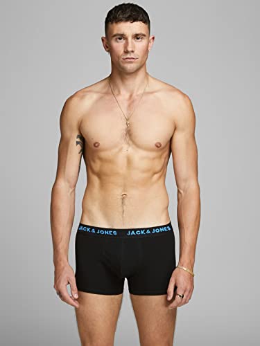 Jack & Jones Herren Jacsolid Trunks 10 Packs Boxershorts, Schwarz ,XL 4