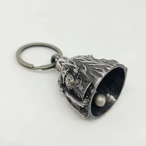 Dream Apparel Motorcycle Bell Guardian Angel Drive Away Gremlin, Biker Bell for Men Women Rider Riding with Hanger, Good Luck Gift Accessories
