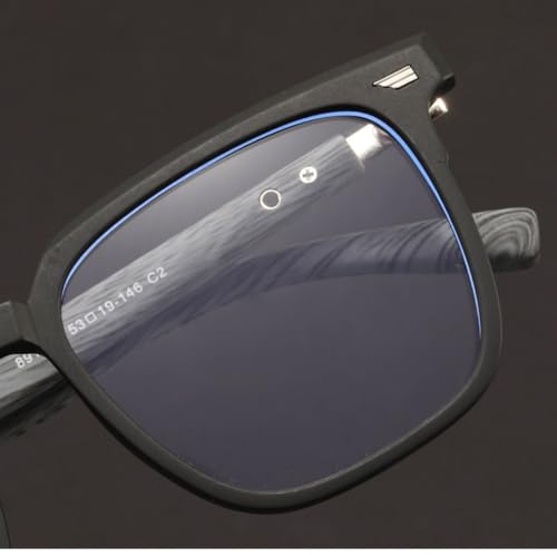 Lunettes anti-lumière bleue TR90 vert clair C4 à monture large