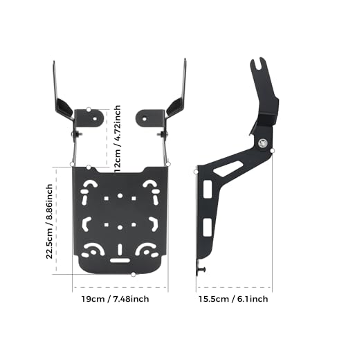 Porte-bagages arrière Monkey 125 support valise supérieure 2019-2024 - 5