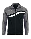 German Wear Striker Herren Trainingsjacke Sportjacke Joggingjacke Grau, 52/L