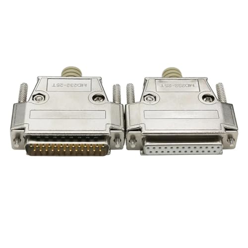 Connecteur DB25 mâle anti interférence avec boîtier en métal pour atelier de test