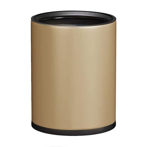Poubelle ouverte en acier inoxydable 12L au design durable