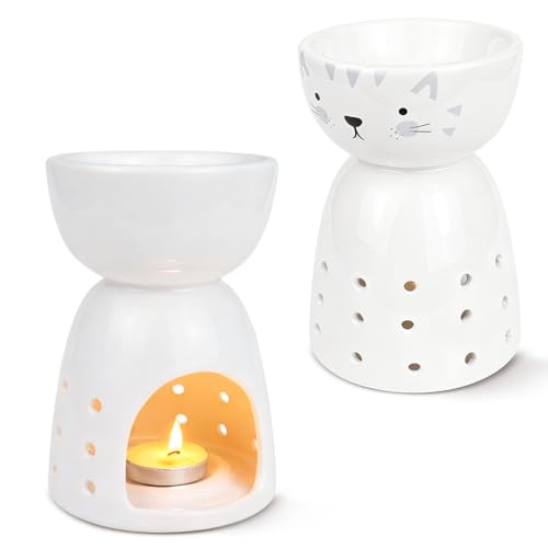 Duftlampe für Ätherische Öle,Räucherstövchen Keramik mit...