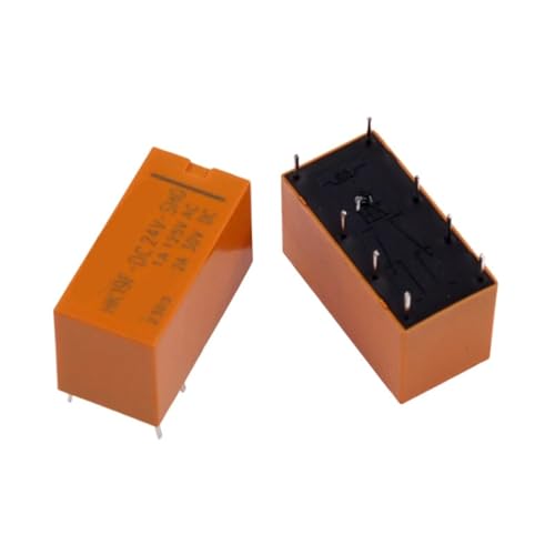 Relais HK19F DC24V SHG 8 pins 2A pour circuit imprimé