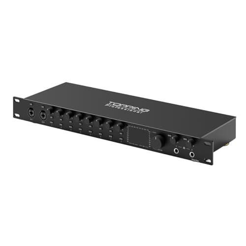 TOPPING E8x8 Pre Professional Audio Interface with 8 Ultra-Linear Mic Preamps, Dual Headphone...