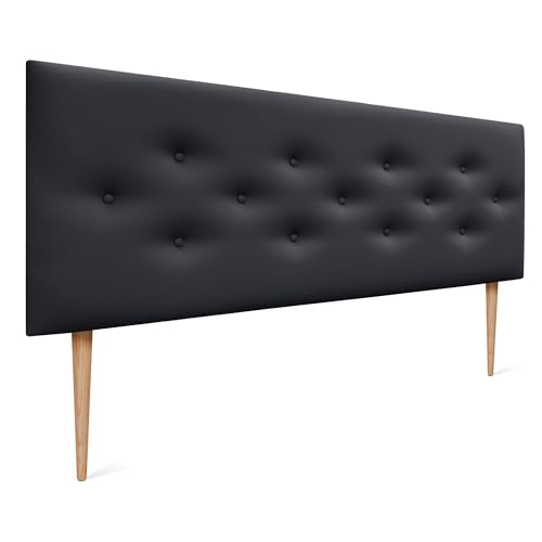 Cabeceros de Cama 135 Forja Negro Marca DHOME