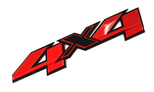 Emblema 3D de personalización 4x4 para renovar la cama trasera de GMC Sierra 2