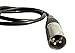 DIYTECH Premium XLR Pass Through Cable, No Solder, for Stage Box, Patch Panel, Floor Box - No Solder for Pro Audio Installations (Female to Male)