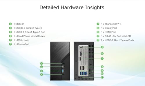 image for ASRock DeskMini B860 Series 1.92L Mini PC Barebone Kit, Supports Intel