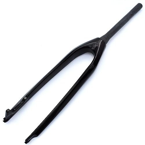 Fourche rigide VTT en carbone UD conique pour frein à disque sans filetage