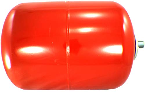 Duda Energy ExpTank-019V-S 19 L/5 gallon Red Expansion Tank for Solar Water Heater Systems Thermal Pressure Protection