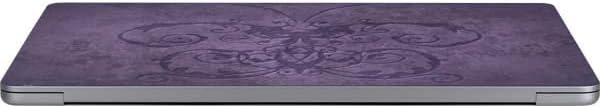 Miniatura 3 de Skinit Laptop Decal Skin Compatible with MacBook Air 13.6in M2 (2022) - Officially Licensed Tate and Co. Purple Damask Butterfly Design