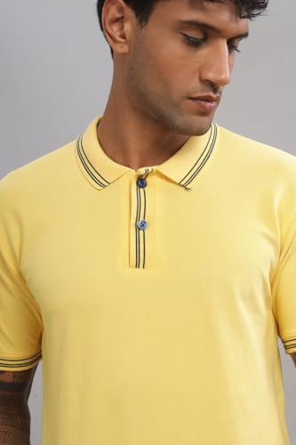 Image of ADRO Polo T Shirt for Men | Black Polo T-Shirt | 100% Cotton Polo Tshirt | Regular Fit Polo| Available in Plus Size Polo
