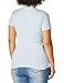 FEA Womens Juniors Nirvana Smile Box Tissue Tee Music-fan-t-shirts, Light Blue, Medium US