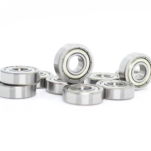 Rodamientos R4ZZ 1/4x5/8x0.196 pulgadas de bolas en miniatura en pack de 10 unidades