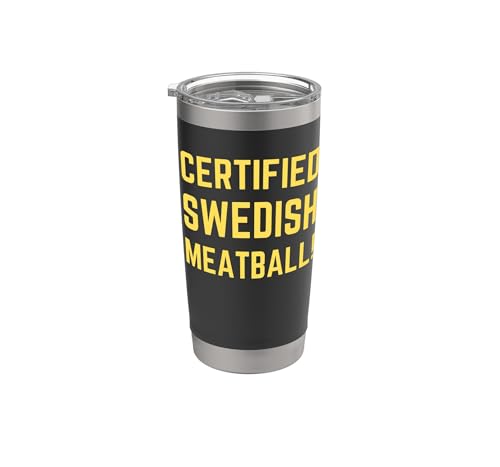 Certified Swedish Meatball Stainless Steel Insulated Tumbler