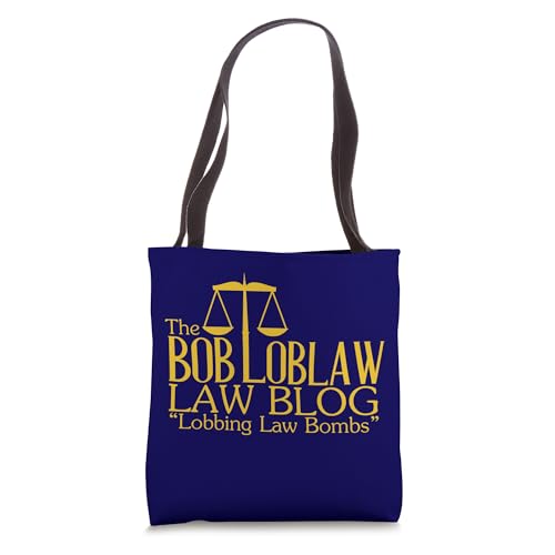 The Bob Loblaw Law Blog - Lobbing Law Bombs Tote Bag