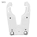ISO30 Tool Cradle, ISO30 Holder Clamp Claw Flame Proof Rubber Claw, for CNC Machining Center Woodworking Engraving (5PCS)