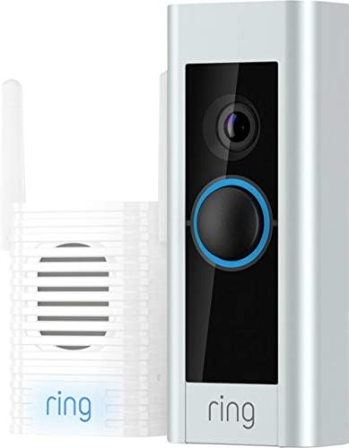Ring Video Doorbell Pro and Chime Pro Bundle, Compatible with Alexa (Existing Doorbell Wiring Required)