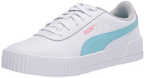 Image of Puma Carina 2.0 Synthetic Leather Lace Up Women's Sneakers