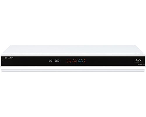 シャープ 1TB 2チューナー ブルーレイレコーダー ホワイト AQUOS BD-W1800W