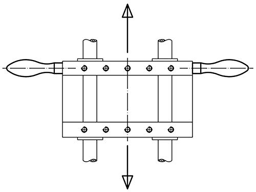 Halder 24450.0136 Fixed Bale Handles, Steel - D1 36 mm/Galvanised Steel, Stahl, Galvanisch Verzinkt, d1=36 mm / Stahl - Image 3