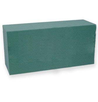 MOSY Foam 4 Bricks 23 x 11 x 8 cm, Wet Foam Flower, Brick, Floral Sponge