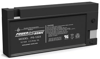 Power-Sonic PS-1223 ES2.3-12 12V SLA Battery