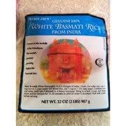 Amazon.com : Trader Joe's Genuine 100% White Basmati Rice from India, 2 ...
