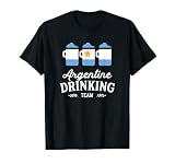 argentina basketball team 2017 Camiseta casual Beer Argentina Drinking Team para Argentina del país de Argentina. Para Oktoberfest o fiesta de cerveza. Esta camiseta casual también es un gran regalo para los amantes de la cerveza que van a un pub o bar con compañeros de equipo.