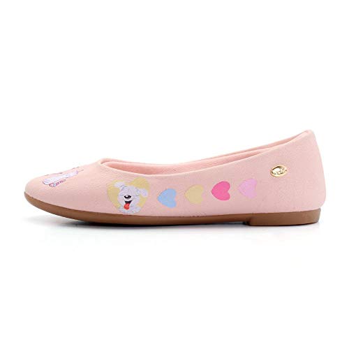 Sapatilha Infantil Princesa Kids Sticker Cor: Rosa - Tam.: 31