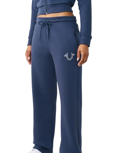Jean True Religion femme bleu XXL style pied droit idéal pour vos sorties décontractées