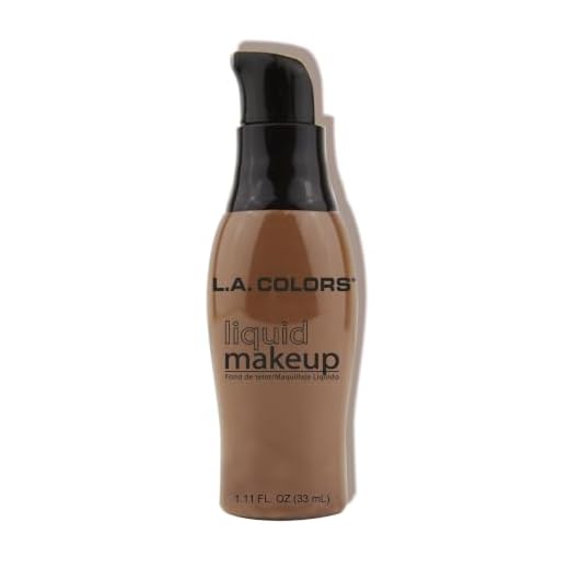 L.A. COLORS Pump Liquid Makeup, Black Walnut CLM288A