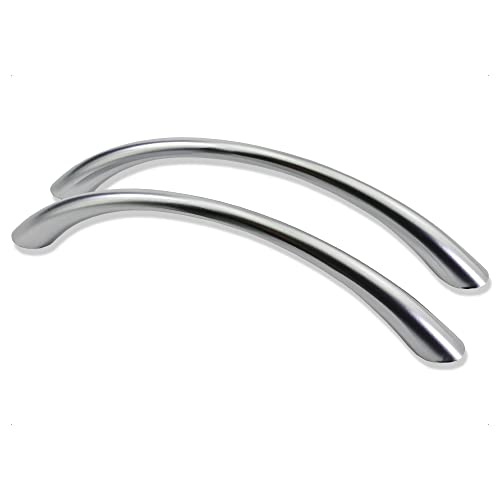 Mprofi MT 2 X Maniglie per Mobili da Cucina-Maniglie per Mobili-Maniglia per Mobile-Maniglie Cucina-Maniglie per Cassetti-Maniglia-Colore Alluminio 96mm