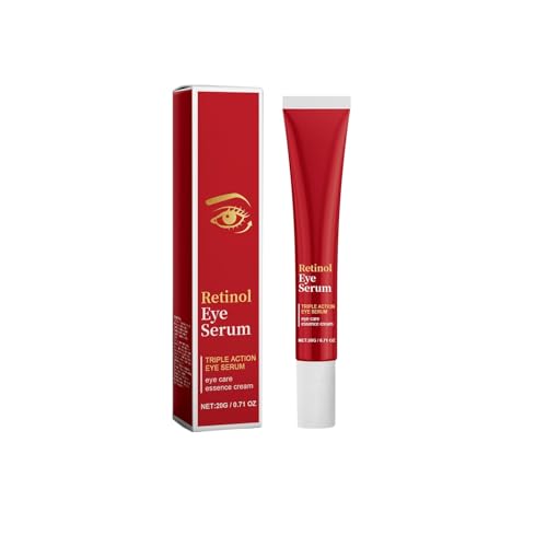 R Etinol Eye S Erum C Ream reduce instantáneamente las arrugas, líneas finas debajo de los ojos, bolsas, hinchazón, ojeras, patas de gallo, estiramiento facial rápido, tonificación y reafirmación