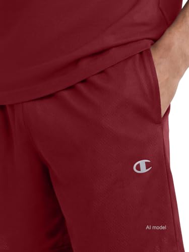 Image of Champion Men's 7 inch Sport Knit Shorts, Slim Fit, Lightweight