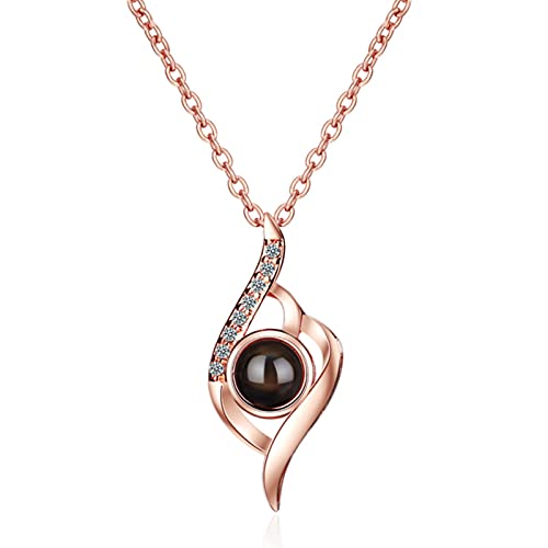 Colliers significatifs en argent 925 avec coffret cadeau pour femmes