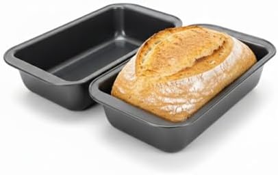 Kit com 2 Formas para Pão de Aço Antiaderente 28 x 15 X 6,5m – Id...